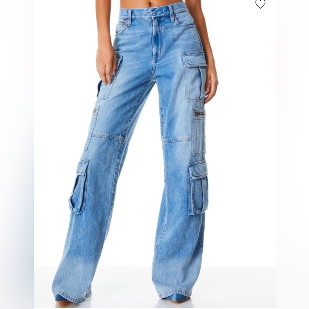 Alice and Olivia Cargo Jean